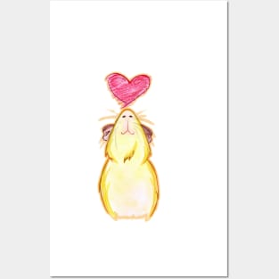 Guinea lovely pig ♥ Posters and Art